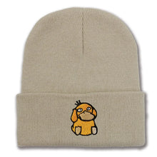Load image into Gallery viewer, Süße Enton Psyduck Mützen Beanies für die kalte Jahreszeit in tollen Farben