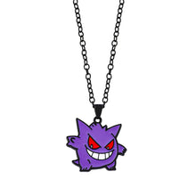 Load image into Gallery viewer, Pokemon Gengar oder Nebulak Gastly Halskette