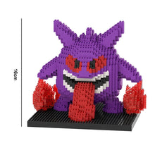 Load image into Gallery viewer, Große Pokemon Gengar oder Piplup Plinfa Mikro Klemm-Baustein Figuren