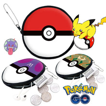 Load image into Gallery viewer, Kleine Geldbörse im Pokeball Look