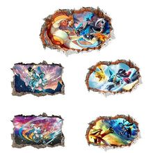 Load image into Gallery viewer, Pokemon Wandtattoo Wand Sticker - verschiedene Motive