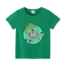 Load image into Gallery viewer, Sommerliche T-Shirts mit Pokemon Motiv für Kinder