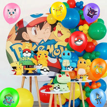 Load image into Gallery viewer, 28 bunte Pokemon Luftballons für Geburtstag, Feier, Deko, Kindergeburtstag