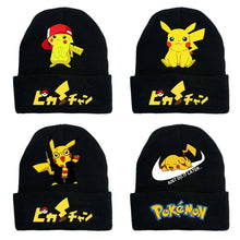 Lade das Bild in den Galerie-Viewer, Warme Pikachu Kinder Wintermütze