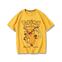 Load image into Gallery viewer, Pokemon Pikachu Sommer T-Shirts mit kurzen Armen