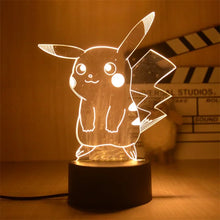 Lade das Bild in den Galerie-Viewer, Pokemon Anime Warmlicht Nachtlicht Deko Lampe