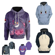 Load image into Gallery viewer, Pokemon Hoodie Sweater in vielen Motiven