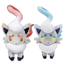 Load image into Gallery viewer, Schillernde Shiny Hisui-Zorua Plüsch Pokemon (ca. 28cm)
