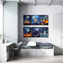 Lade das Bild in den Galerie-Viewer, Pokemon Canvas Sternen Poster Bilder in vielen Motiven (Ungerahmt)