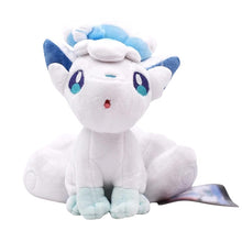Lade das Bild in den Galerie-Viewer, Alola Vulpix Stoff Pokemon - 5 verschiedene Motive (ca. 15cm - 21cm) kaufen