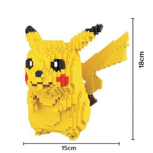 Load image into Gallery viewer, Pokémon Pikachu Baustein Magic Blocks, 1650 Teile kaufen