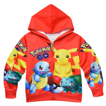 Load image into Gallery viewer, Pokémon Kinder Kapuzensweatjacke kaufen