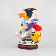 Load image into Gallery viewer, Pokemon Pikachu Glurak / Charizard Gameboy Statue (18.5cm) kaufen
