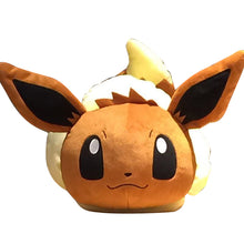 Load image into Gallery viewer, Liegendes Evoli Eevee Pokemon XXL Stofftier (ca. 50cm) kaufen
