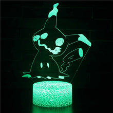 Lade das Bild in den Galerie-Viewer, Pokemon Go 3D LED Lampe mit Farbwechsel (Nachtlicht, Tischlampe) kaufen