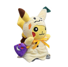 Load image into Gallery viewer, Pikachu Cosplay Mimikyu Q mit Gengar Tasche Kuscheltier Pokemon (ca. 30cm) kaufen