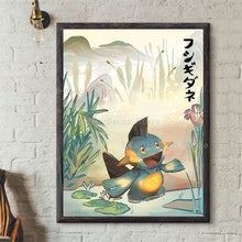 Lade das Bild in den Galerie-Viewer, Pokémon Poster Kunstdruck im japanischen Stil kaufen
