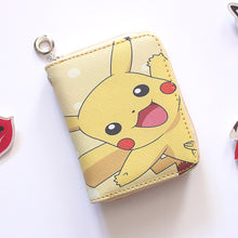 Lade das Bild in den Galerie-Viewer, Süßes Pokémon Portemonnaie mit Pikachu Aufdruck in verschiedenen Motiven kaufen