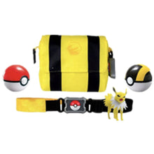 Load image into Gallery viewer, Pokemon Trainer Set mit Gürtel, Pokeball, Tasche und Figur kaufen