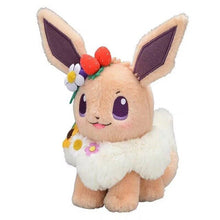 Lade das Bild in den Galerie-Viewer, Pikachu Eevee - Evoli Süße Plüschtier Pokemon (ca. 18cm) Oster Edition kaufen