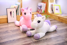 Load image into Gallery viewer, XXL Einhorn Stofftier - Süße Einhörner Kuscheltiere (60-110cm) kaufen