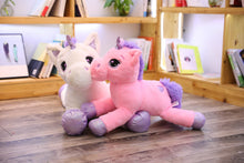 Load image into Gallery viewer, XXL Einhorn Stofftier - Süße Einhörner Kuscheltiere (60-110cm) kaufen