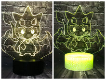 Lade das Bild in den Galerie-Viewer, Pikachu Pokemon Cosplay 3D LED Lampe mit Farbwechsel kaufen
