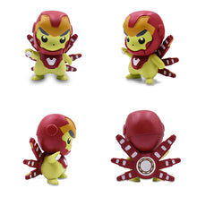 Lade das Bild in den Galerie-Viewer, Pikachu Cosplay Iron Man, Thor, Captain America, Hulk etc. Figuren (ca. 10cm) kaufen