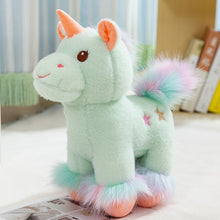 Load image into Gallery viewer, Bunte Kuschel Einhörner Stofftiere (25cm) kaufen