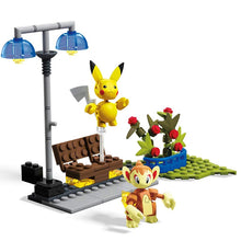 Load image into Gallery viewer, Mega Construx Classic Pokemon Chimchar / Panflam - Pikachu Bausteine Set kaufen