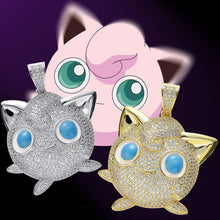 Load image into Gallery viewer, Jigglypuff Pummeluff Halskette Hip Hop Style Pokemon kaufen