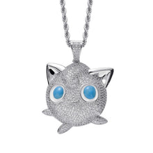 Load image into Gallery viewer, Jigglypuff Pummeluff Halskette Hip Hop Style Pokemon kaufen