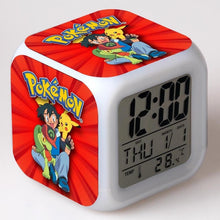 Lade das Bild in den Galerie-Viewer, Pokemon Digital Wecker / Uhr - 7 Farben (19 verschiedene Motive) kaufen