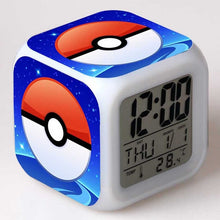 Lade das Bild in den Galerie-Viewer, Pokemon Digital Wecker / Uhr - 7 Farben (19 verschiedene Motive) kaufen