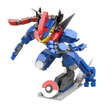 Load image into Gallery viewer, Greninja Baustein Figur (389 Teile) kaufen