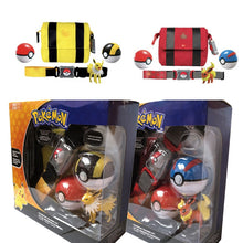 Load image into Gallery viewer, Pokemon Trainer Set mit Gürtel, Pokeball, Tasche und Figur kaufen