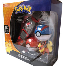 Load image into Gallery viewer, Pokemon Trainer Set mit Gürtel, Pokeball, Tasche und Figur kaufen