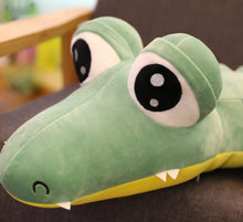Load image into Gallery viewer, XXL 170cm Cartoon Krokodil Stofftier XXL Kroko Kuscheltier kaufen
