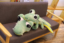Load image into Gallery viewer, XXL 170cm Cartoon Krokodil Stofftier XXL Kroko Kuscheltier kaufen