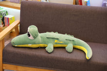 Load image into Gallery viewer, XXL 170cm Cartoon Krokodil Stofftier XXL Kroko Kuscheltier kaufen