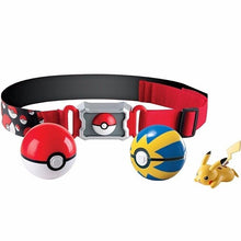 Load image into Gallery viewer, Pokemon Trainer Set mit Gürtel, Pokeball, Tasche und Figur kaufen