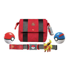 Load image into Gallery viewer, Pokemon Trainer Set mit Gürtel, Pokeball, Tasche und Figur kaufen