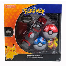 Load image into Gallery viewer, Pokemon Trainer Set mit Gürtel, Pokeball, Tasche und Figur kaufen
