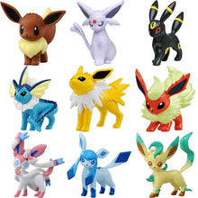 Load image into Gallery viewer, Evoli Vaporeon Jolteon Flareon Espeon Umbreon Leafeon Glaceon Figuren Set kaufen