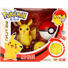 Load image into Gallery viewer, Pikachu Spielzeug Figur mit Pokeball Pokemon Spiel Set kaufen