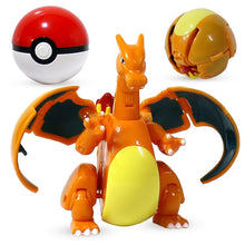 Load image into Gallery viewer, Glurak / Charizard Spiel Figur mit Pokeball Pokemon Spielzeug Set kaufen