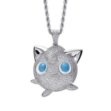 Load image into Gallery viewer, Jigglypuff Pummeluff Halskette Hip Hop Style Pokemon kaufen