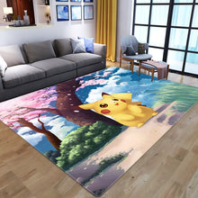 Load image into Gallery viewer, Pokemon Pikachu Flannel Teppich Matte (verschiedene Motive) kaufen