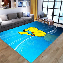 Load image into Gallery viewer, Pokemon Pikachu Flannel Teppich Matte (verschiedene Motive) kaufen