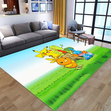 Load image into Gallery viewer, Pokemon Pikachu Flannel Teppich Matte (verschiedene Motive) kaufen
